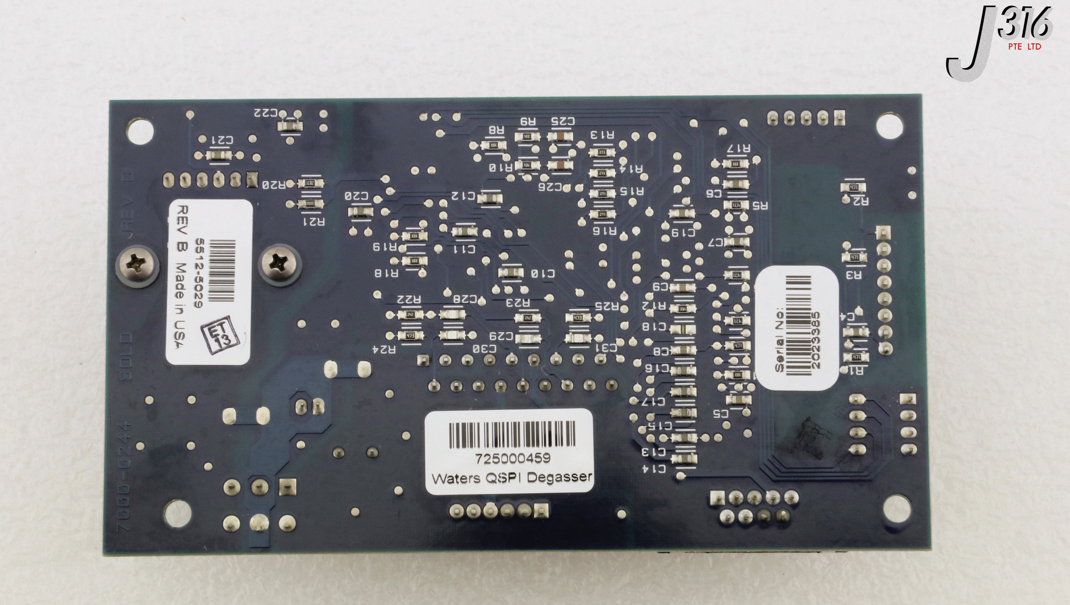 34008 WATERS PCB, HPLC DEGASSER VACUUM PUMP CTRL BD 725000459 | eBay